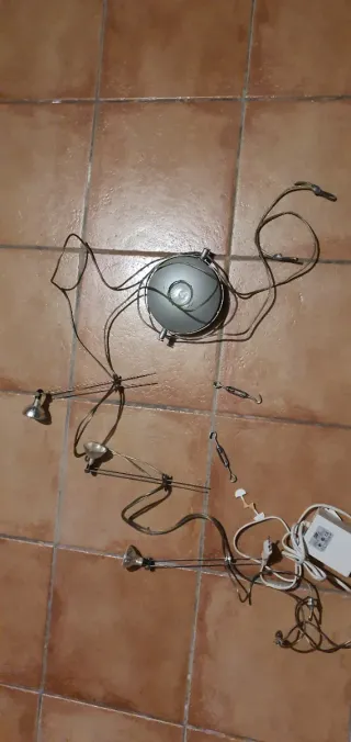 Lampadario Ikea Lineare Faretti Vetro Metallo