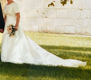 Vestido Novia Jesús Peiró Talla 40 cancán regalado