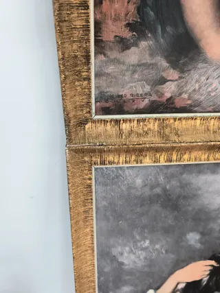 Dos cuadros decorativos