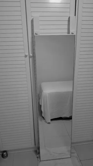 Espejo IKEA para puerta blanco