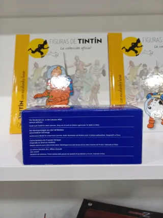 Coche Tintín Descapotable con Haddock y Tornasol