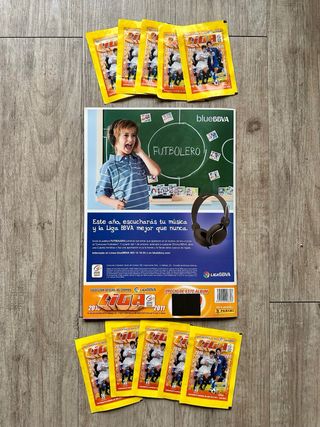 Álbum + 10 Sobres Liga Este BBVA 2010-2011 Panini