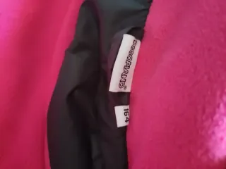 Chaqueta niña negra y rosa talla 164