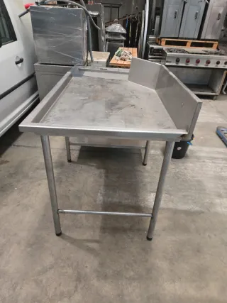 Mesa auxiliar hostelería inox