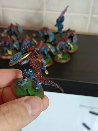 Seraphon warriors