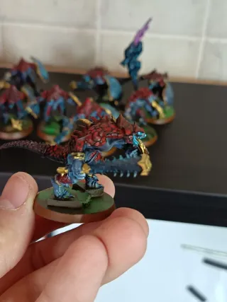 Seraphon warriors