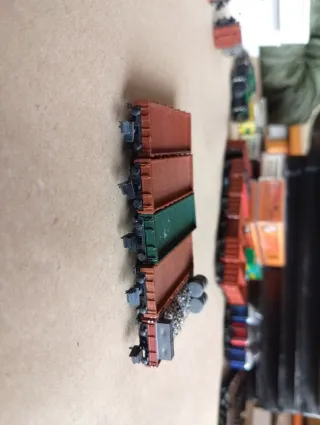 Lote 5 vagones perfil bajo