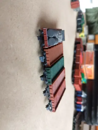 Lote 5 vagones perfil bajo