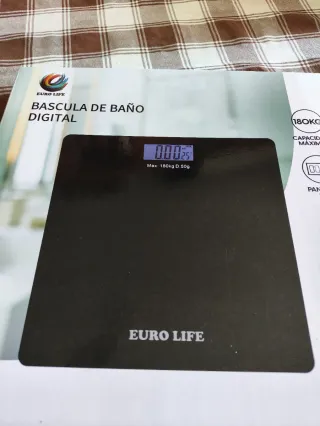 Báscula de Baño Digital Euro Life