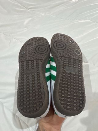 Adidas Samba Verde y Blanco
