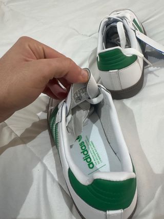 Adidas Samba Verde y Blanco