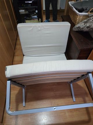 Cama Puff Plegable ZARDÀ 180x80 Gris,buen estado