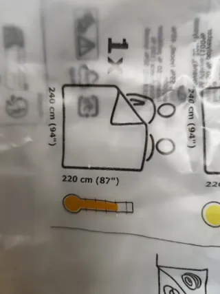 Edredón Stjarnbracka 240x220 cm