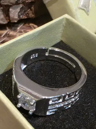 Anillo  para Hombre con Circonita