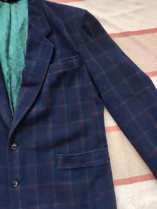 Giacca Uomo Wampum Vintage a Quadri