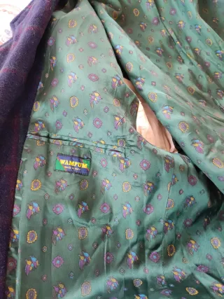 Giacca Uomo Wampum Vintage a Quadri