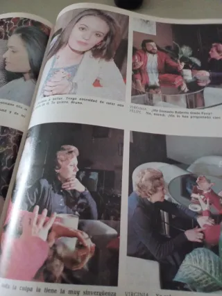 Foto novela Caridad años 80, encuadernada y comple