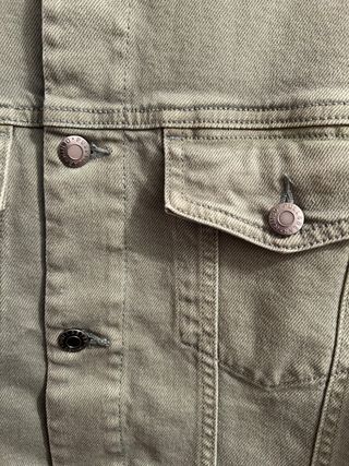 *NUEVO Chaqueta vaquera verde talla L Pull&Bear