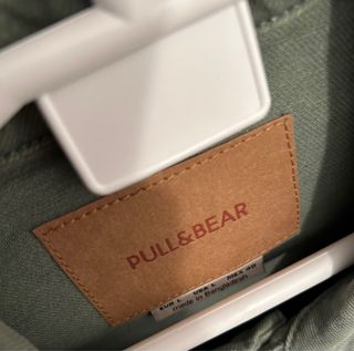 *NUEVO Chaqueta vaquera verde talla L Pull&Bear
