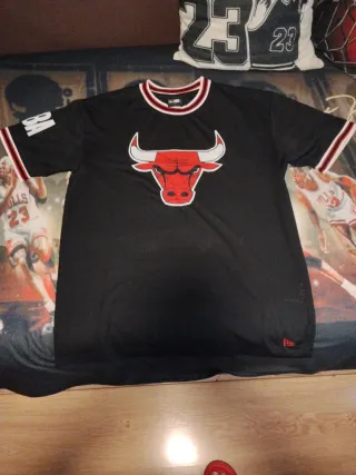 Camiseta NBA Chicago Bulls Negra