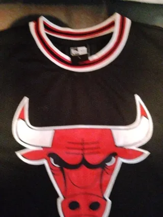 Camiseta NBA Chicago Bulls Negra