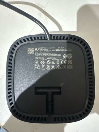Base de conexión HP USB-C G5 con cargador