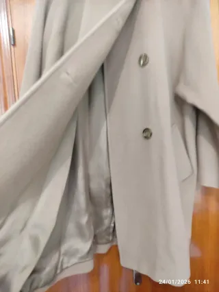 Abrigo señora beige poco uso