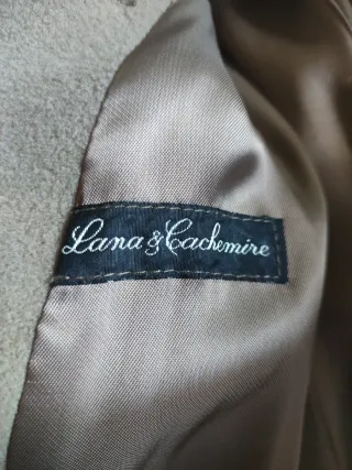 Abrigo señora beige poco uso