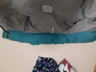 Chaqueta Millet Plumas Azul/Marrón