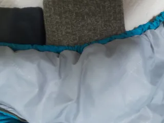 Chaqueta Millet Plumas Azul/Marrón