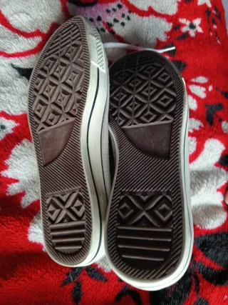 Zapatillas altas beige talla 43