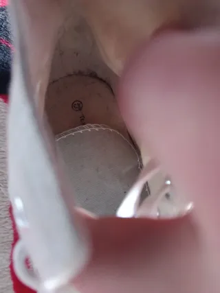 Zapatillas altas beige talla 43