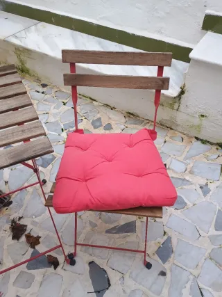 Conjunto mesa y sillas de jardín Jerez