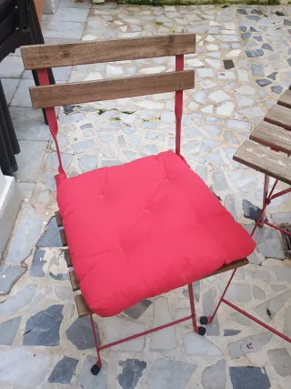 Conjunto mesa y sillas de jardín Jerez