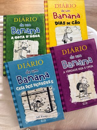Libros “O diário de um banana”