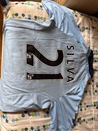 Camiseta Manchester City David Silva