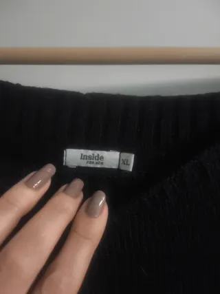 Lote 2 jerséis rayas y negro talla única