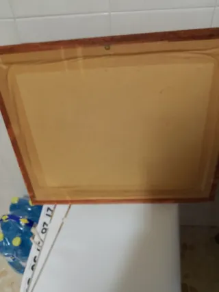 Cuadro bodegón frutas y manzanas