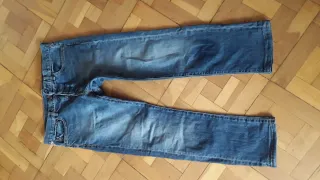 Pantalones vaqueros azules Ralph Lauren.