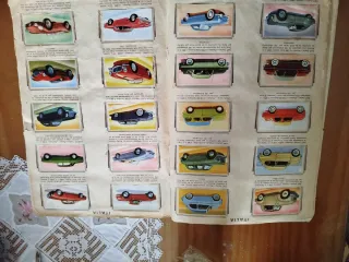 Álbum Automóviles para Cromos completo