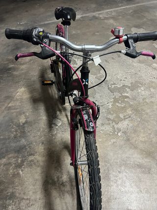 Bicicleta Niña BTwin Poply 500 Rosa