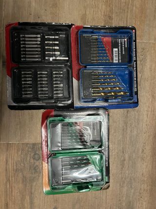 3 Sets Brocas y Puntas Parkside