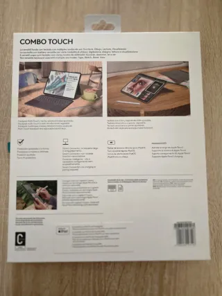 Funda-teclado Logitech Combo Touch iPad Pro 13(M4)