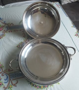 Plata inglesa cruz flechas