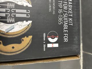 Pastillas de freno remolque