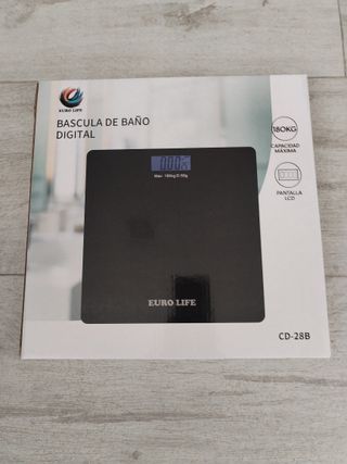 Báscula de baño Euro Life
