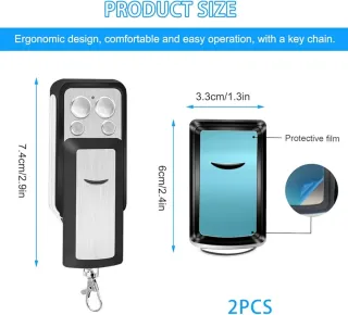 2 Mandos Garaje Universal