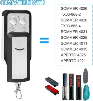 2 Mandos Garaje Universal