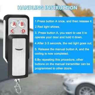 2 Mandos Garaje Universal