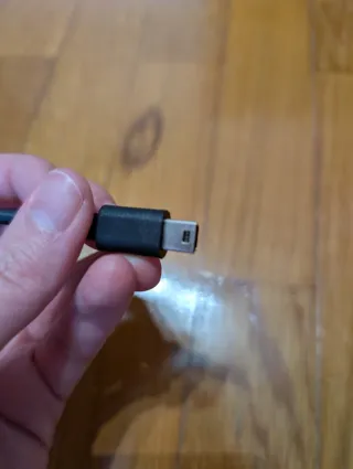 Cable Mini USB a USB (hembra/macho) de 15 cm